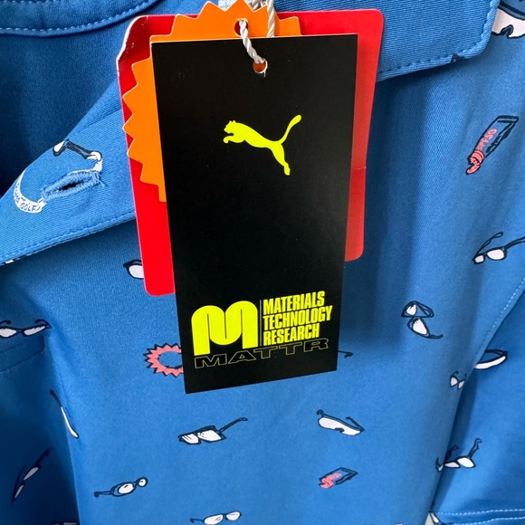 NWT Puma Golf Shirt YM Big Kid - Picture 7 of 8